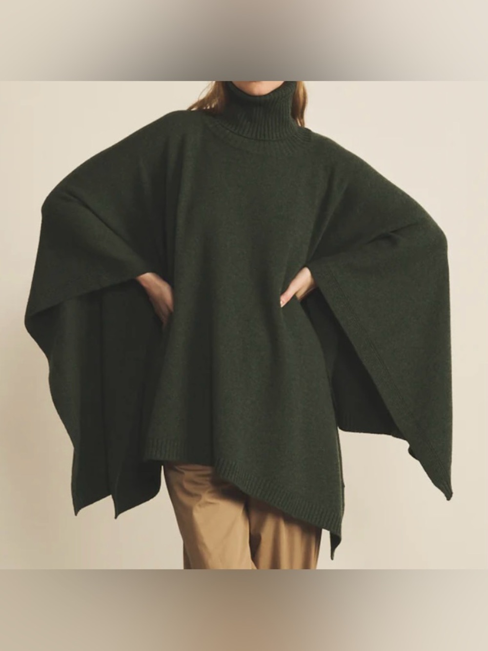 Linnea Lund 100% Cashmere Angela Poncho